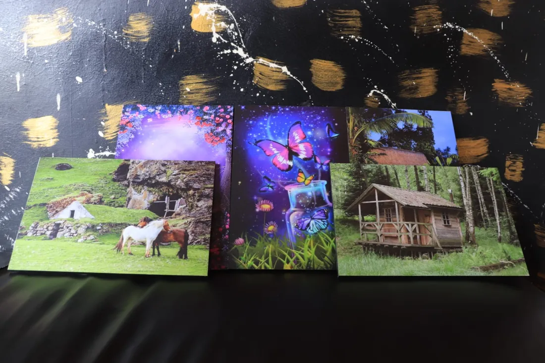 Nature & Fantasy Landscape Set – Décor & Lifestyle wall art mount by Kwanza Images